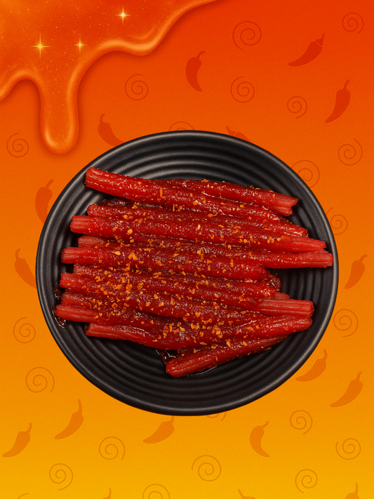 Chamoy Sour Punch Strawberry Straws